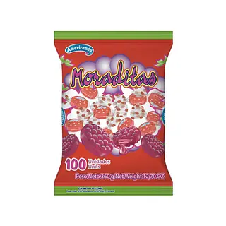 Dulce Moraditas Americandy 100Un