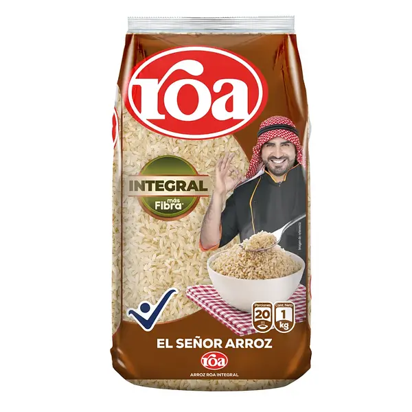 Arroz Roa Integral 1000Gr
