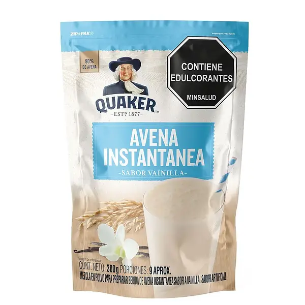 Avena Instantanea Vainilla Quaker 300Gr