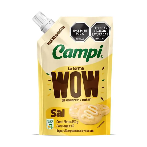 Mantequilla Campi Sal Wow 450Gr