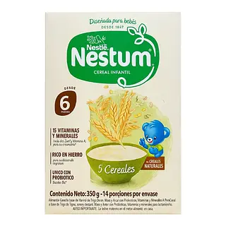 Colada Nestum 5 Cereales 350Gr