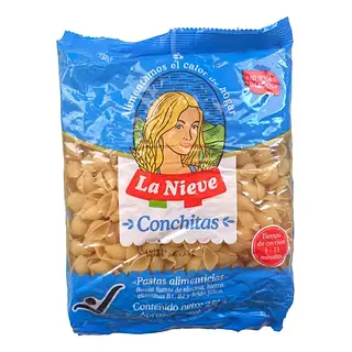 Pasta Nieve Conchitas 250Gr