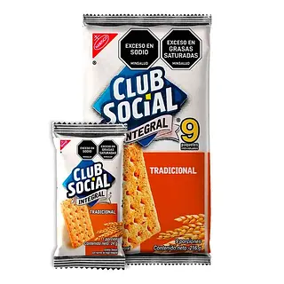 Galleta Club Social Integral 9Un