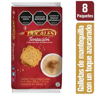 Galleta Ducales Tentacion 8Un