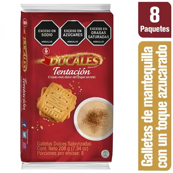 Galleta Ducales Tentacion 8Un