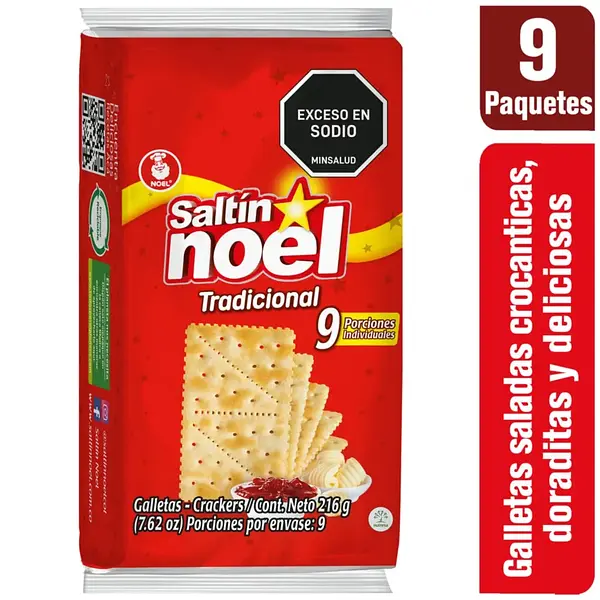 Galleta Saltin Noel 9Un