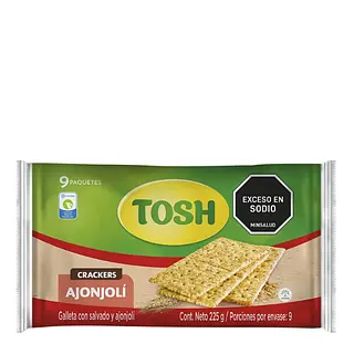 Galleta Tosh Ajonjoli 9Un