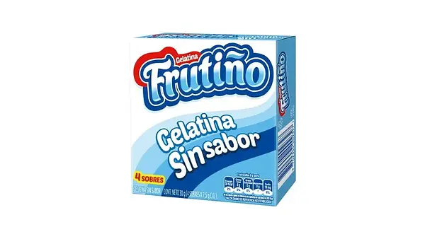 Gelatina Frutiño Sin Sabor 30Gr
