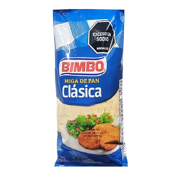 Miga De Pan Bimbo 250Gr