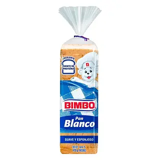 Pan Tajado Bimbo Blanco 470Gr