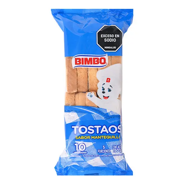 Tostadas Bimbo Mantequilla 150Gr
