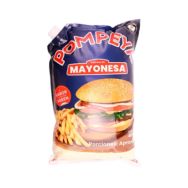 Mayonesa Pompeya Bolsa 4000Gr