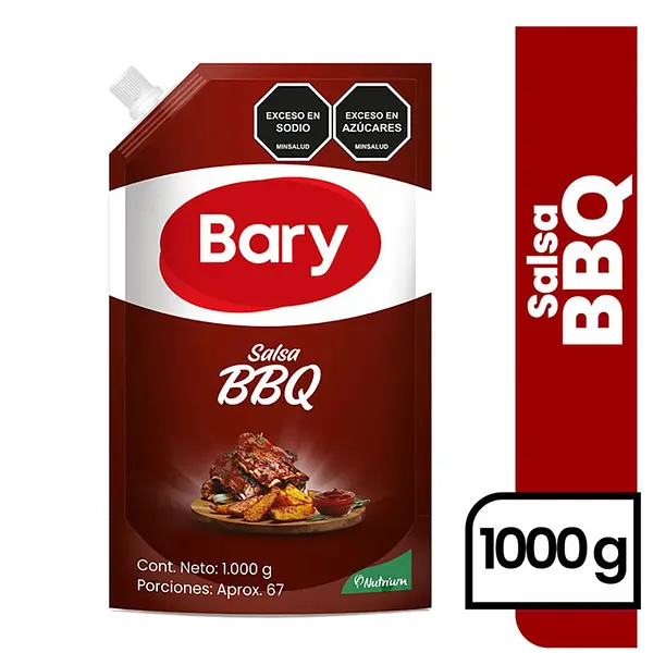 Salsa Bbq Bary 1000Gr