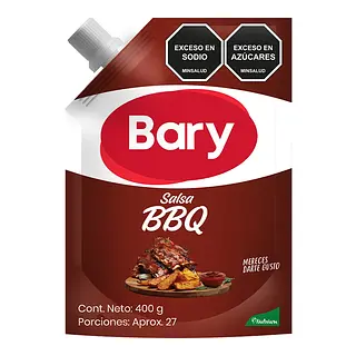 Salsa Bbq Bary 400Gr