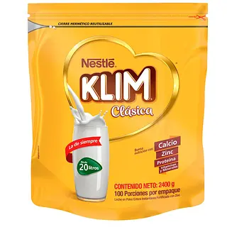 Leche Polvo Klim Clásica 2400Gr