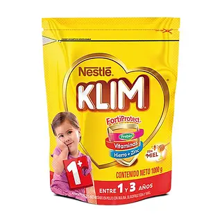 Leche Polvo Klim 1+ 1000Gr
