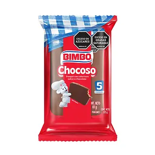 Ponqué Chocoso Tradicional Bimbo 5Un