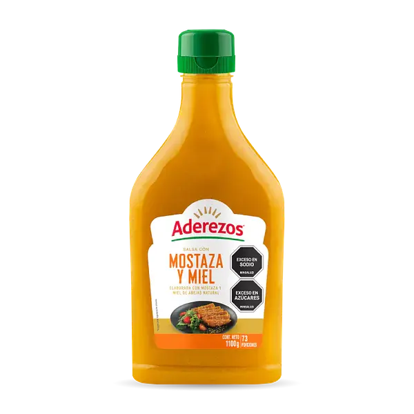 Salsa Mostaza Miel Aderezos 1040Gr