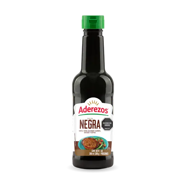 Salsa Negra Aderezos 200Gr
