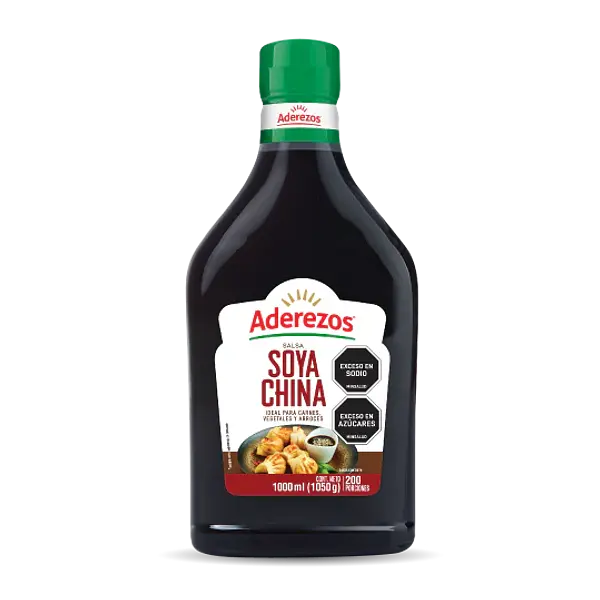 Salsa Soya China Aderezos 1050Gr