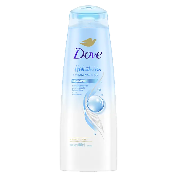 Shampoo Dove Hidratación + Vitaminas 400Ml