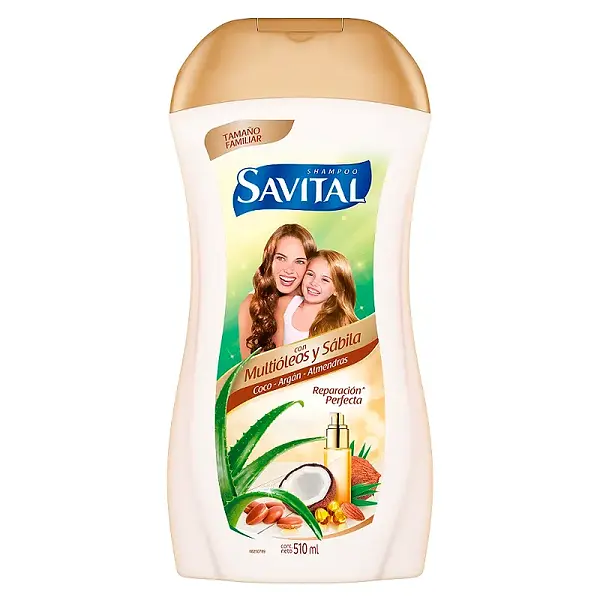 Shampoo Savital Multioleos 510Ml