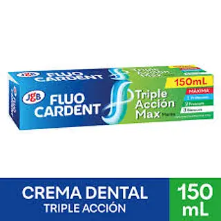 Crema Dental Fluo Cardent Max 150Gr