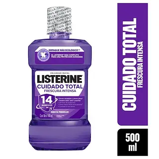 Enjuague Bucal Listerine Cuidado Total 500Ml