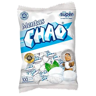 Menta Chao Blanca 100Un