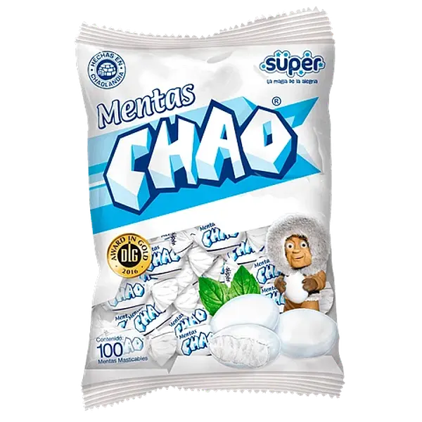 Menta Chao Blanca 100Un