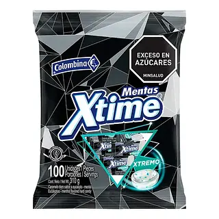 Mentas Xtime Xtremo 100Un
