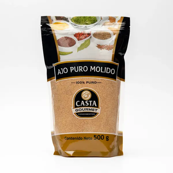 Condimento Ajo Puro Molido Casta 500Gr