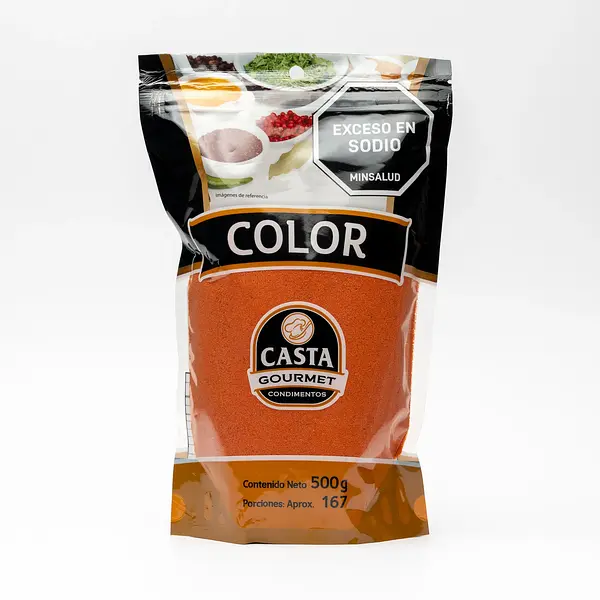 Condimento Color Casta 500Gr