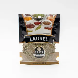 Condimento Laurel Puro Casta 20Gr