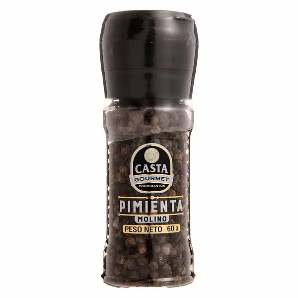 Molino Casta Pimienta 60Gr