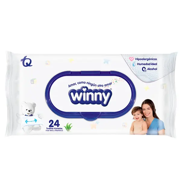 Toallitas Húmedas Winny 24Un