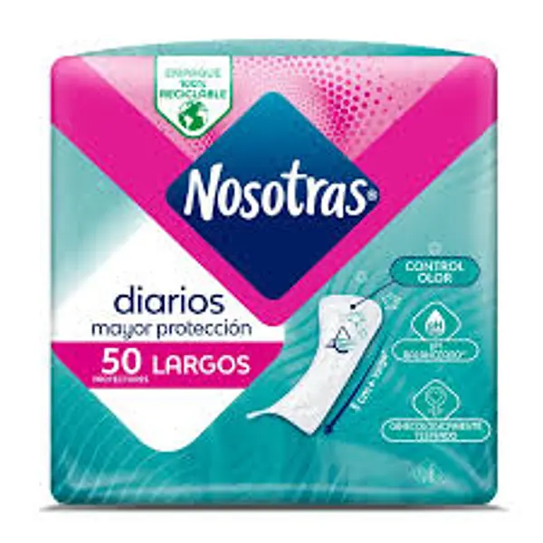 Protectores Nosotras Largo 50Un