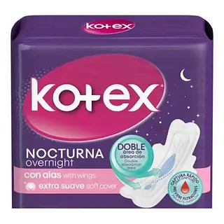 Toallas Higienicas Kotex Nocturna 8Un