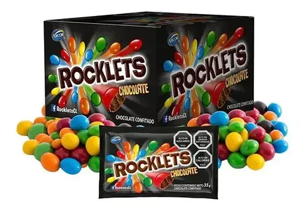 Chocolate Rocklets 18Un