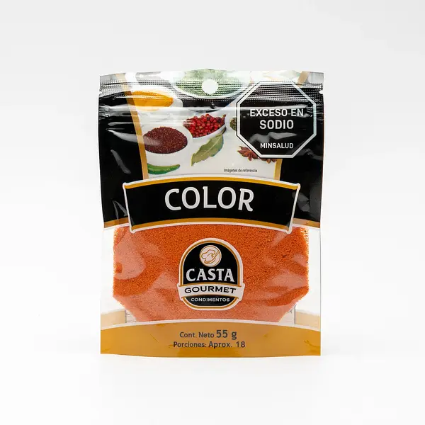 Condimento Color Casta 55Gr
