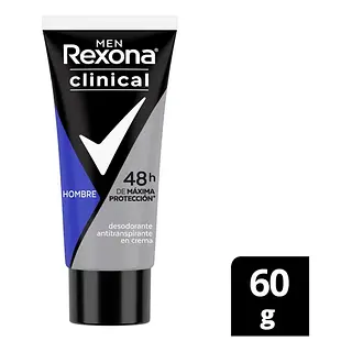 Desodorante Rexona Tubo Clinical Men 60Gr