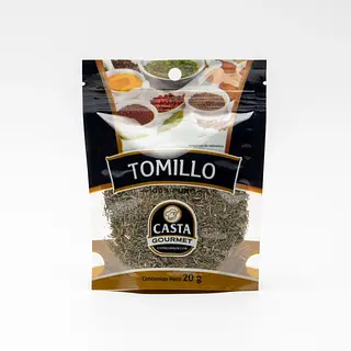 Condimento Tomillo Puro Casta 20Gr