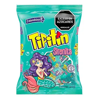 Chupeta Tipitin Sirenita 50Un