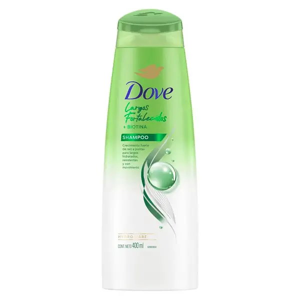 Shampoo Dove Largo Fortalecidos 400Ml