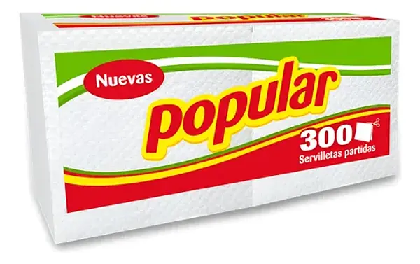 Servilleta Popular 300Un