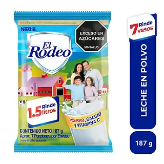 Leche Polvo Rodeo 187Gr