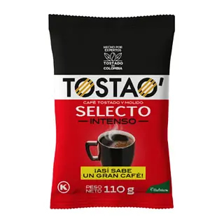 Cafe Tostao Selecto Intenso 110Gr