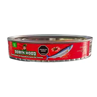 Sardina Robin Hood En Salsa De Tomate 425Gr