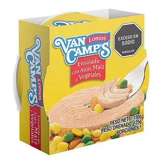 Atun Van Camps Maiz Y Vegetales 150Gr