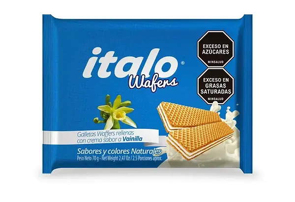 Galleta Wafer Italo Surtida 70Gr